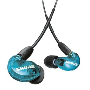 SHURE 슈어 SE215SPE 이어폰, 블루