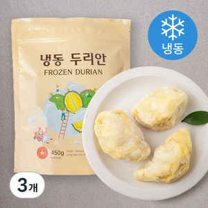 두리안 (냉동), 450g, 3개