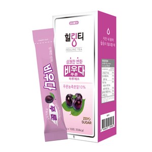 힐링티 상쾌한 변화 비우다 푸룬 하루채소, 100g, 1개