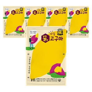 아침 통고구마, 120g, 5개