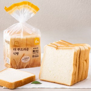 델리팜 더 부드러운 식빵 6입, 1개, 380g