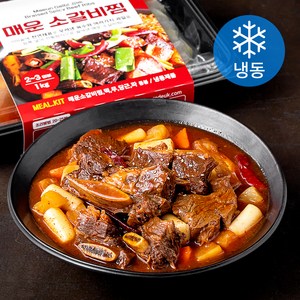 돌깨마을 매운 소갈비찜 (냉동), 1kg, 1개