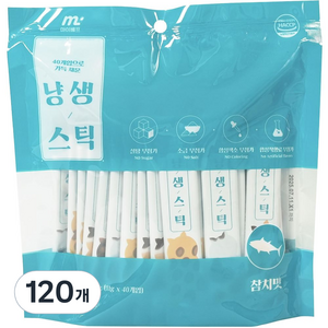 마이베프 냥생스틱 츄르 짜먹이는 고양이 간식, 참치맛, 440g, 3개