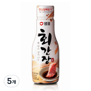 샘표 회간장, 200ml, 5개