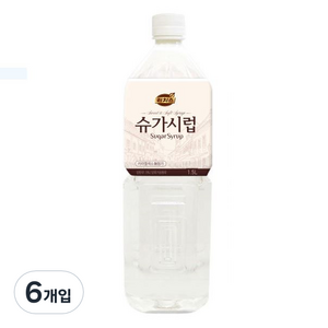 리치스 슈가시럽, 1.5L, 6개