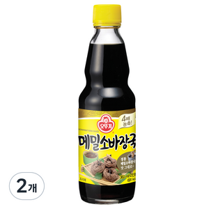 오뚜기 메밀소바장국 소스, 360ml, 2개