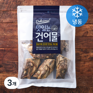 해맑은푸드 육수용 명태머리 (냉동), 3개, 300g