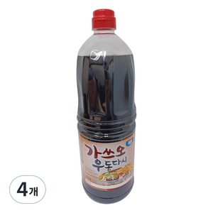 푸른식품 가쓰오 우동다시, 4개, 2kg