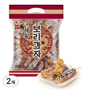 제왕 보리과자, 800g, 2개