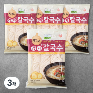 칠갑농산 감자칼국수 4개입, 1600g, 3개