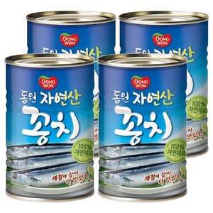 동원 꽁치, 300g, 4개