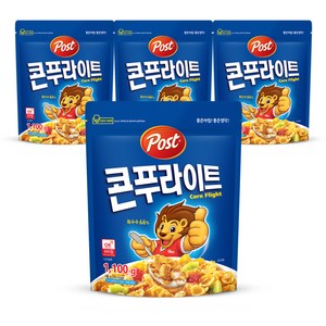 포스트 콘푸라이트 시리얼, 1.1kg, 4개