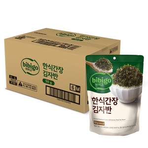 비비고 한식간장 김자반, 50g, 20개