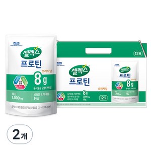 셀렉스 프로틴 파우치 음료 오리지널, 125ml, 24개