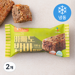 헬씨누리 바빠도 밥바 소불고기 (냉동), 100g, 2개