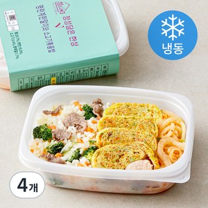 정성담은한상 명란계란말이와 소고기볶음밥 (냉동), 290g, 4개