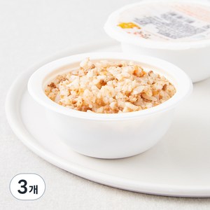 짱죽 이유식 완료기 13개월부터 리조또, 혼합맛(비프/토마토), 180g, 3개