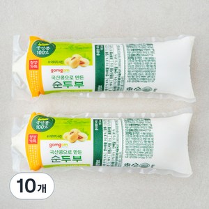 곰곰 국산콩으로 만든 순두부, 400g, 10개