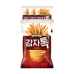 마켓오 감자톡 매콤달콤맛, 80g, 4개