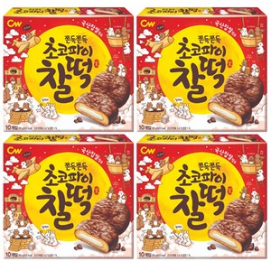 청우 초코파이찰떡 10p, 215g, 4개