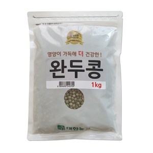 대한농산 완두콩, 1kg, 1개