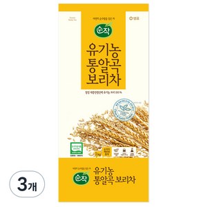 순작 유기농 통알곡 보리차, 1kg, 1개입, 3개