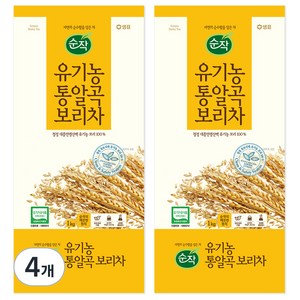 순작 유기농 통알곡 보리차, 1kg, 1개입, 4개