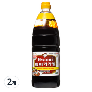 화미 카라멜 물엿, 2개, 1.8L