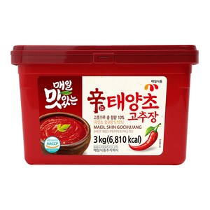 매일식품 매일 맛있는 신태양초 고추장, 3kg, 1개