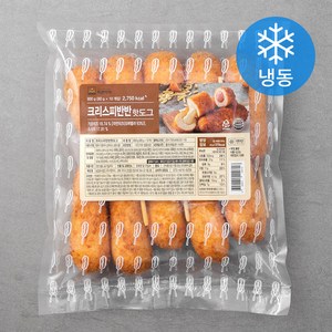 키큰아이 크리스피 반반 핫도그 (냉동), 80g, 10개