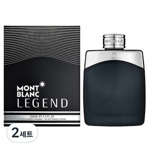 몽블랑 레전드 애프터 쉐이브 로션, 100ml, 2세트