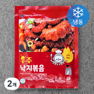 우주낙지볶음 (냉동), 300g, 2개