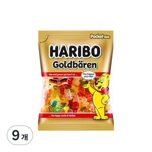 하리보 골드베렌 젤리, 100g, 9개