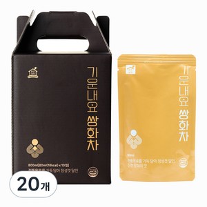 맑은농장 기운내요 쌍화차, 80ml, 20개