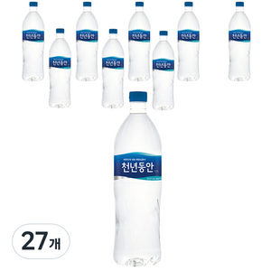 천년동안 해양심층수, 1.2L, 27개