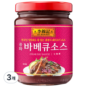 이금기 오뚜기 중화 바베큐소스, 240g, 3개