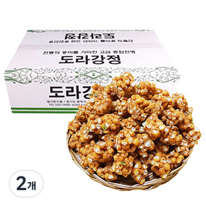 도라강정 오란다, 600g, 2개