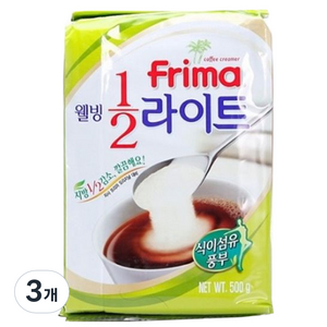 동서 프리마 웰빙 1/2 라이트, 1개입, 3개, 500g