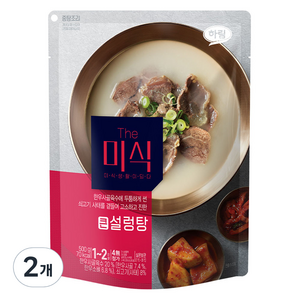 더미식 큰 설렁탕, 500g, 2개