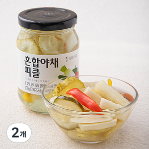 정성식품 혼합야채 피클, 300g, 2개