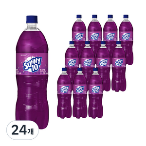 써니텐 포도향, 1.5L, 24개