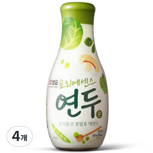 연두 요리에센스 순, 500ml, 4개