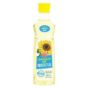 오뚜기 해바라기유, 500ml, 1개