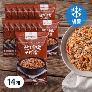 곰곰 갈비맛 치킨밥 (냉동), 200g, 14개