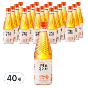 미에로화이바 PET, 500ml, 40개