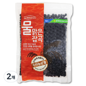 물맑은양평 청운농협 서리태, 1kg, 2개