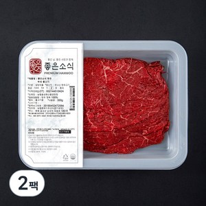 좋은소식 한우 숙성 불고기 (냉장), 300g, 2팩