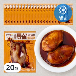 곰곰 통살 닭가슴살 데리야끼맛 (냉동), 100g, 20개