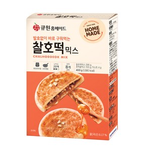 큐원 홈메이드 찰호떡믹스, 10개, 400g