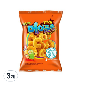 크라운 카라멜 메이플콘, 124g, 3개